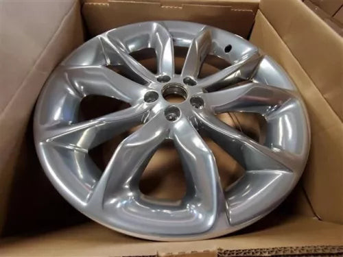 2011-2015 Ford Explorer Wheel Rim 20x8-1/2 Aluminum 10 Spoke Polished OEM used OEM wheel