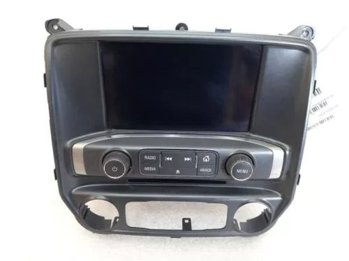 2017-2019 Chevy Silverado,GMC Sierra Radio Control Panel W/Display Screen OEM used OEM infotainment display