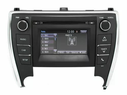 2016-2017 Toyota Camry Radio Touch Screen Display & Receiver 16 17 P11224 OEM used OEM infotainment display