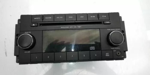 2012-2019 Dodge Caravan, Chrysler Radio Receiver AM-FM-MP3 CD Player ID RES OEM used OEM radio receiver