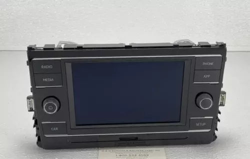 2018-2020 Volkswagen Tiguan Radio Receiver Am Fm Cd Player w/ 6.5" Display OEM used OEM radio receiver