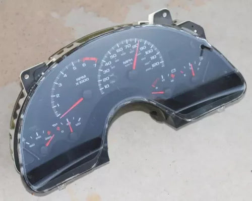 95-02 Chevrolet Camaro Speedometer Gauges Instrument Cluster 120 mph 3.8 V6 OEM used OEM instrument cluster