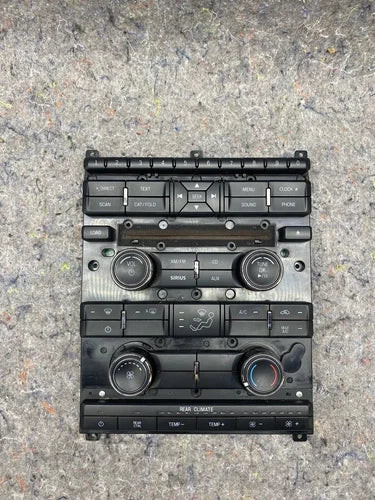 OEM 09-12 Ford Flex Audio Radio Face AC Temperature Climate Control Switch Panel used OEM A/C climate control module