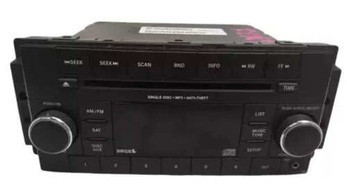 2007-2014 Chrysler 200 Avenger Caliber Compass Patriot RADIO SAT OEM RES TESTED used OEM radio receiver