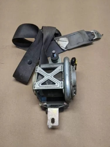 2008-2009 Honda Accord SDN Left Driver Seat Belt Retractor Assy Black OEM used OEM seat belt assembly