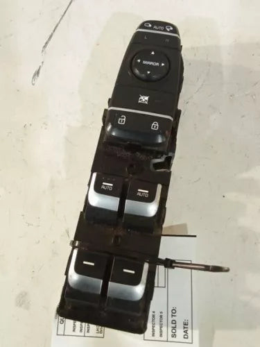 2016-2020 Kia Optima Left Driver Master Power Window Switch With Memory Oem Used used OEM power window switch