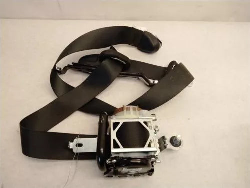 2016-2018 Nissan Titan XD Front Passenger Seat Belt Retractor Black Oem used OEM seat belt assembly