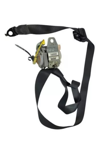 2007-2010 Jeep Wrangler 2DR Front Passenger Seat Belt Retractor Assy Black OEM used OEM seat belt assembly