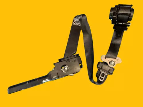2019-2024 Nissan Murano Front Right Passenger Seat Belt Retractor Black Oem used OEM seat belt assembly