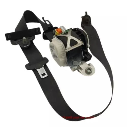 2013-2020 Dodge Ram 1500 2500 Left Driver Seat Belt Retractor Black OEM used OEM seat belt assembly