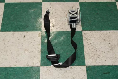 2014-2016 Jeep Grand Cherokee Front Passenger Seat Belt Retractor Assy Black used OEM seat belt assembly