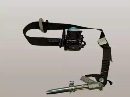2014-2018 Mazda 3 Front Left Driver Seat Belt Retractor Assembly Black Oem used OEM seat belt assembly