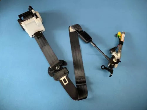 2018-2022 Honda Accord Front LH Driver Seat Belt Retractor Assembly OEM Black used OEM seat belt assembly