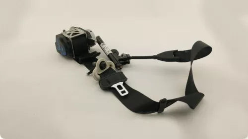 2015-2020 Ford Edge Front Left Driver Seat Belt Retractor Assembly Black OEM used OEM seat belt assembly