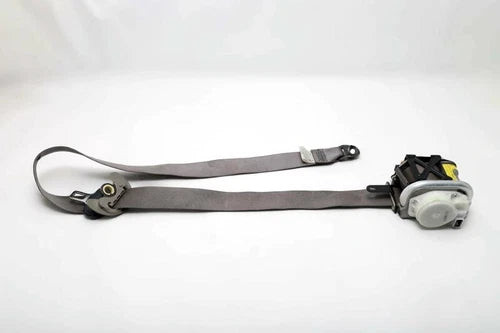 2003-2008 Toyota 4Runner Front Left Driver Seat Belt Retractor Assembly Gray OEM used OEM seat belt assembly