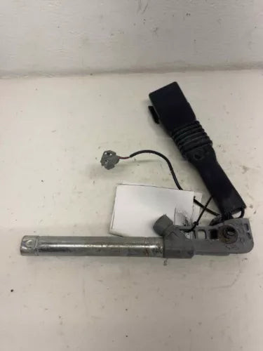 2011-2016 Dodge Charger Front Left Driver Seat Belt Buckle Assembly Black OEM used OEM seat belt assembly