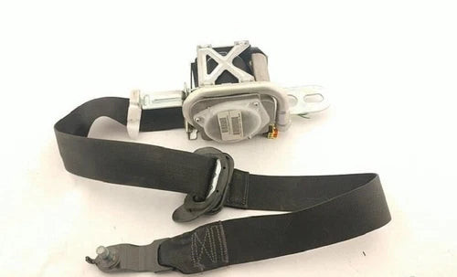 2011-2013 Jeep Grand Cherokee Left Driver Seat Belt Retractor Assembly Black OEM used OEM seat belt assembly