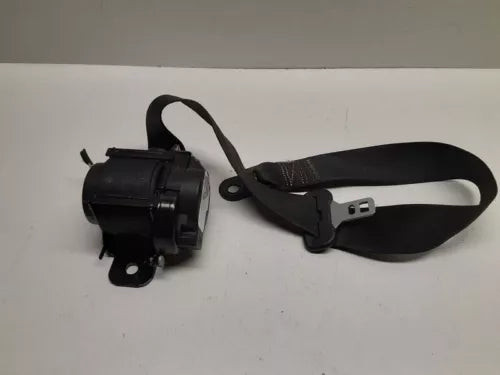 2011-2012 Dodge Journey Front Left Driver Seat Belt Retractor Assembly Black OEM used OEM seat belt assembly