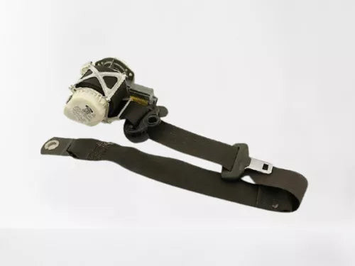 2011-2012 Ford Explorer Left Driver Seat Belt Retractor Assembly Black OEM 11-12 used OEM seat belt assembly
