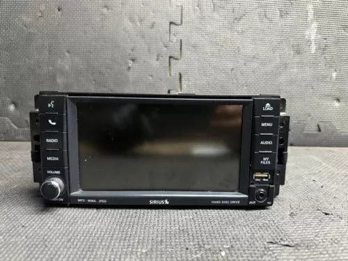 2010-2012 Dodge Ram 1500 2500 Pickup Radio AM FM DVD Player Receiver ID RBZ used OEM radio receiver