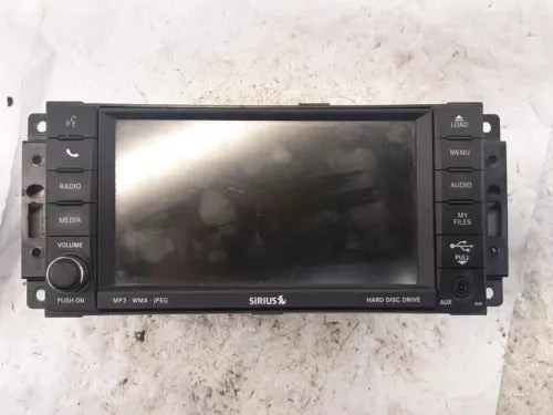 2011 Dodge Caravan 1500 2500 3500 Satellite Radio Receiver w/ Navigation RHB OEM used OEM radio receiver