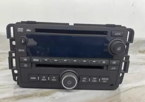 2009 Buick Enclave AM FM CD DVD MP3 Radio Receiver opt UVA OEM used OEM radio receiver
