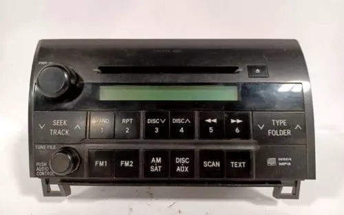 2010-2013 Toyota Tundra AM FM CD Radio Display & Receiver ID AD1812 OEM used OEM infotainment display