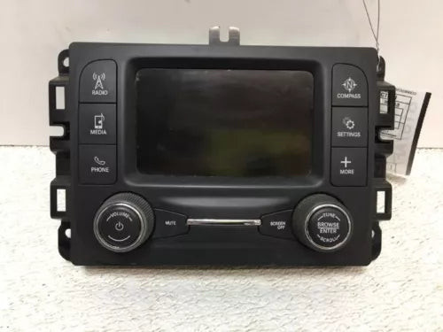 2019-2020 Jeep Compass Radio Receiver 5.0" Screen ID 68396665 OEM used OEM radio receiver