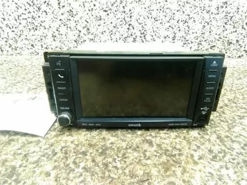 2011 Dodge Caravan Radio AM/FM/HDD DVD Player Receiver ID RHB used OEM radio or infotainment unit