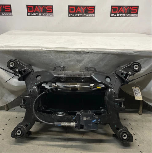 2016 Cadillac ATS-V Coupe Rear Suspension Cradle K Member Sub Frame OEM used OEM rear subframe and crossmember