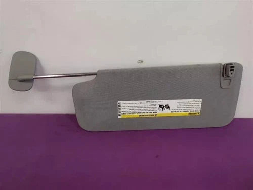 2014-2018 Chevy Silverado GMC Sierra 1500 Right Passenger Side Sun Visor Gray used OEM sun visor