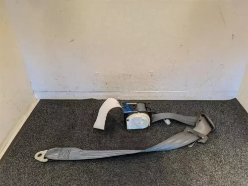 2001-2004 Dodge Dakota Front Left Driver Seat Belt Retractor Assembly Gray OEM used OEM seat belt