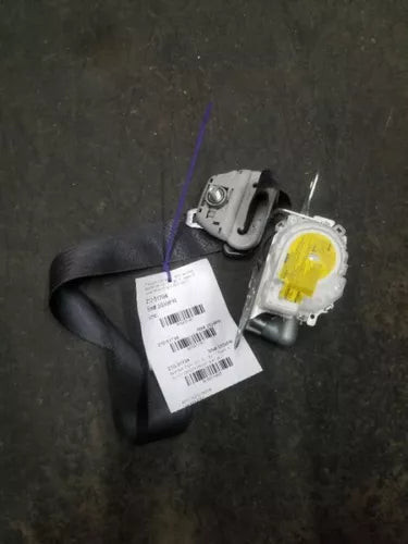 04-08 Toyota Matrix Corolla Front Left Driver Seat Belt Retractor Assembly Black used OEM seat belt