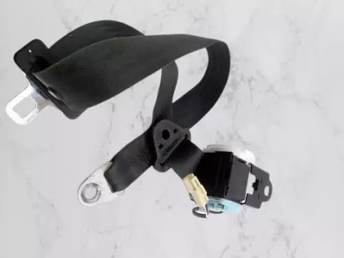 2001-2004 Dodge Dakota Front Left Driver Seat Belt Retractor Black USED used OEM seat belt