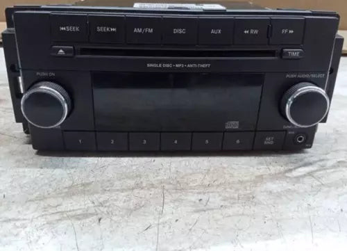 2013-2017 Jeep Compass Radio Receive AM-FM-CD-MP3 (ID RES) Classic Style Oem used OEM radio or infotainment unit