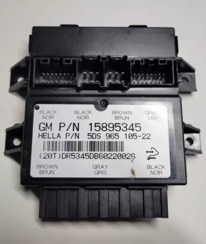 Driver Memory Heated Seat Module 15895345 OEM used OEM ABS pump and module
