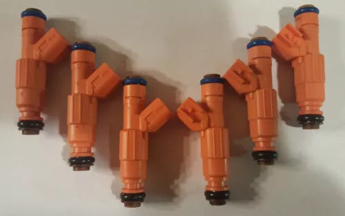 FUEL INJECTORS EV6 SET OF 8 19LB Jeep UPGRADE 0280155917 used OEM fuel injector