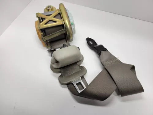 2004-2009 Dodge Durango Front Left LH Bucket Seat Belt Retractor Assembly Tan used OEM seat belt