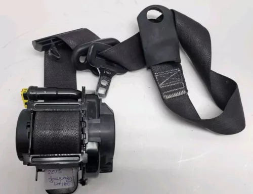 2013-2019 Dodge Journey Seat Belt Retractor Assembly Front Left Driver Black OEM used OEM seat belt