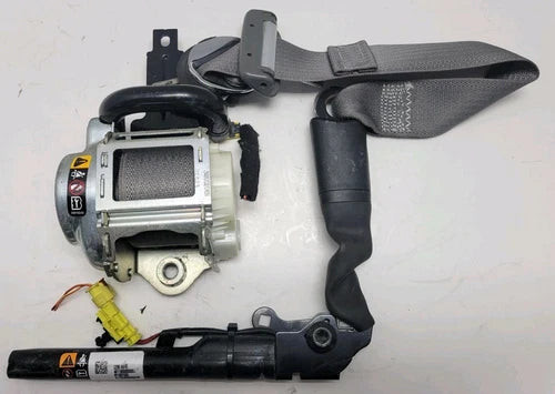 2013-2016 Chevrolet Impala Gray Seat Belt Retractor Assembly Front Left Driver used OEM seat belt
