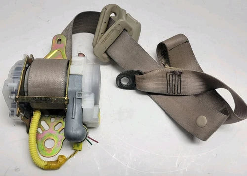 2001-2003 Lexus RX300 Front Right Passenger Seat Belt Retractor Assembly Tan OEM used OEM seat belt