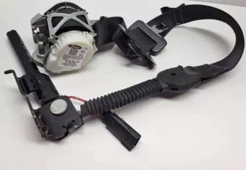 2013-2015 Ford Explorer OEM Black Left Driver LH Seat Belt Retractor Assembly used OEM seat belt