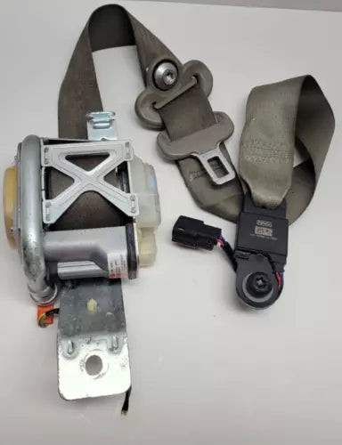 2009-2014 Ford F150 Gray Right Passenger Seat Belt Retractor Assembly Crew Cab used OEM seat belt