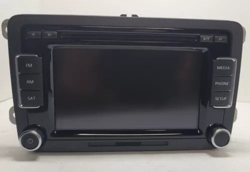 2009-2017 Volkswagen Tiguan CD Player Navigation Radio w/ Display Screen OEM used OEM display screen