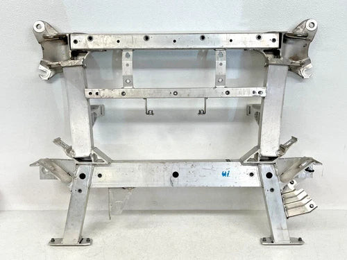 2012-2016 TESLA MODEL S RWD FRONT SUBFRAME CROSSMEMBER CRADLE CARRIER Used OEM Rear Subframe Crossmember 57D246 used OEM rear