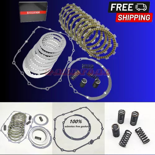 Clutch Kit Friction Plates & Heavy Duty Springs Gasket for Honda VT1100 VT1100C used OEM ABS pump and module