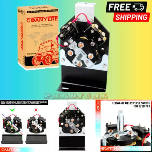 EZGO TXT Forward and Reverse Switch Assembly, Golf Cart Forward and Reverse Swit used OEM used OEM auto part
