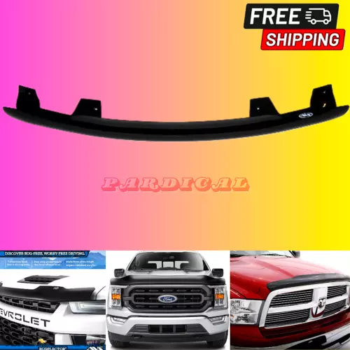 Bugflector Hood Shield for 2009-2018 Ram 1500 & 2019-2023 Ram 1500 Classic Body used OEM hood