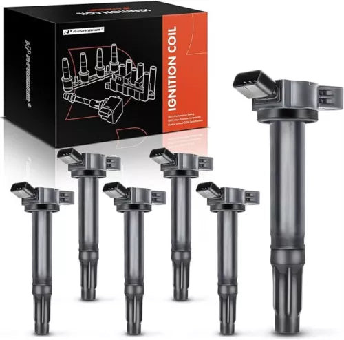 6PCS Ignition Coil Packs Toyota, Lexus & Lotus Vehicles - V6 2.5L 3.5L 4.0L - Ca used OEM used OEM auto part