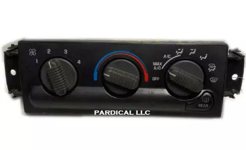 1999-2004 Chevy Blazer S10/S15 AC Temperature Climate Control Switch Heater OEM used OEM climate control